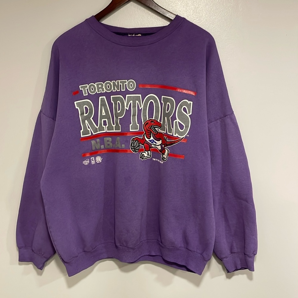 Vintage Toronto Raptors Crewneck Sweater